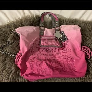 Coach Poppy Pink Shoulder Bag